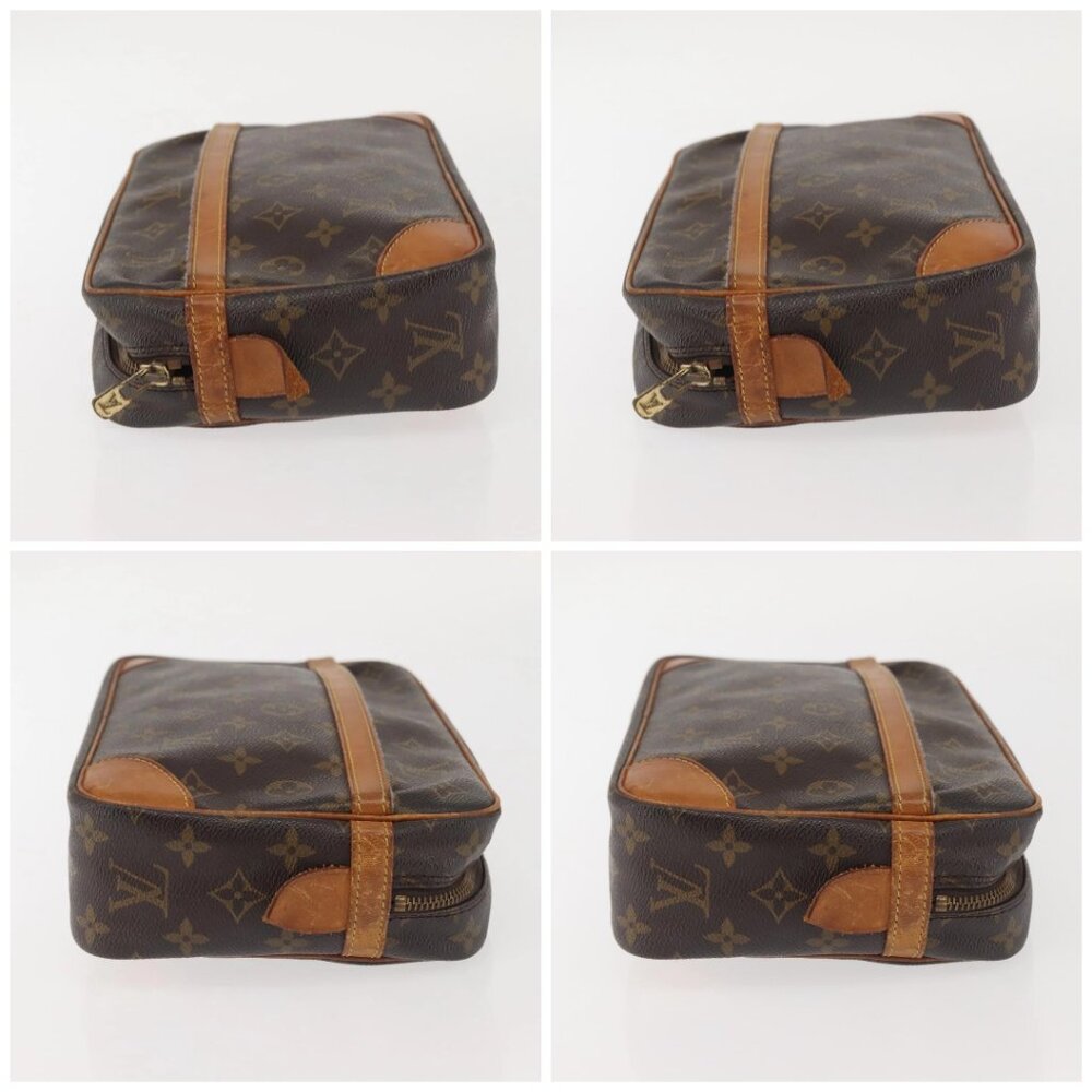 LOUIS VUITTON Monogram Compiegne 28 Clutch Bag M51845 LV Auth BA5993 - Picture 16 of 16